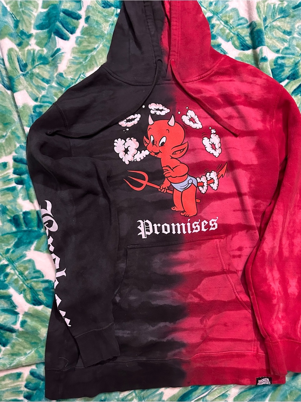 Broken Promises Large Hoodie